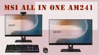 MSI AL IN ONE PC AM241 - UNBOXING