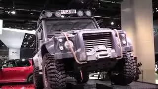 The new Land Rover Defenders from the James Bond movie Spectre 007 | AutoMotoTV