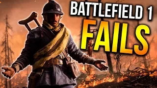 EPIC FAILS, WINS + FUNNY MOMENTS | Battlefield 1