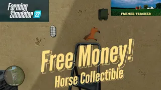 Free Money - Horse Collectible on FS 22