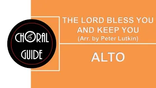 The Lord Bless You and Keep You (Lutkin) - ALTO