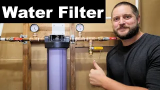 Whole House Water Filter Installation