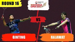 [R16] Anthony GINTING [2] (INA)  vs Priyanshu  RAJAWAT (IND) | Indonesia Open 2023