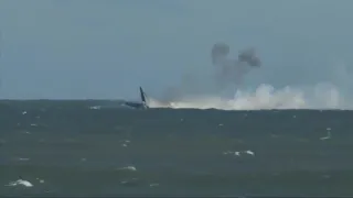 SpaceX water landing