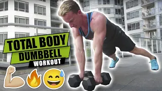 30 Minute Compound Exercises With Dumbbells Workout (TOTAL BODY) | LiveLeanTV