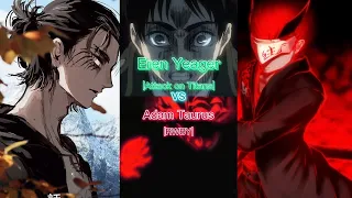 Eren Yeager VS Adam Torus (Attack on Titan VS RWBY) #shorts