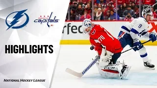 NHL Highlights | Lightning @ Capitals 11/29/19