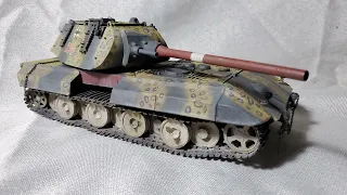 German Tiger Maus Fictional Super Heavy Tank 1/35 scale 3d Print Model Build Video