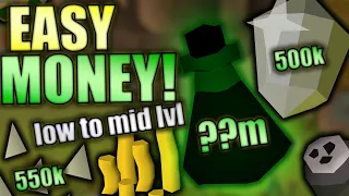 EASY LOW TO MID LEVEL MONEY MAKING GUIDE!(2.9m GP PER HOUR?!) OSRS MONEY MAKING GUIDE 2023!