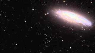 Panning across the field of NGC 4666