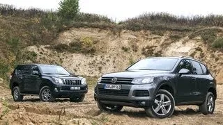 VW Touareg gegen Toyota Land Cruiser - Luxusbullen für jede Lebenslage