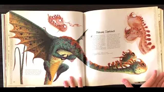 The Art of How to Train Your Dragon (Dreamworks) - Quick Flip Through and review Artwork