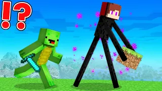 MORPH Speedrunner vs Hunter in Minecraft - Maizen JJ and Mikey