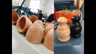 Wooden Hollow Egg Turning Machine and Bamboo Processing Lathe Machine