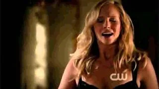 The Vampire Diaries 3x01  - Mrs. Lockwood attacks Caroline