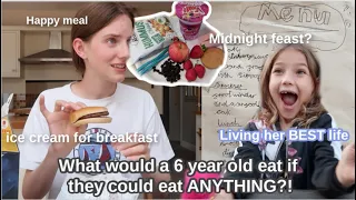 I ate a 6 year olds "dream food day" for 24 hours