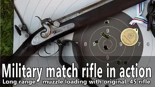 Shooting the original British small bore muzzle loading military match rifle