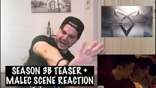 SHADOWHUNTERS - SEASON 3B TEASER TRAILER + MALEC SCENE REACTION