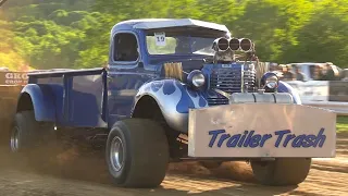 Super Modified 4x4 Truck pulling action from the Hansel Sullivan Memorial Pull in Glencoe, KY!