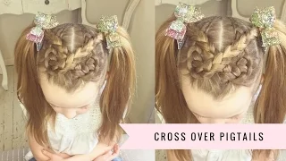 Cross Over Pigtails By SweetHearts Hair