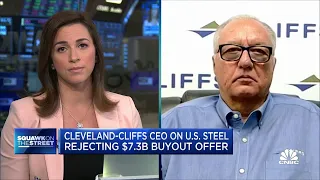 Cleveland Cliffs CEO on U.S. Steel rejecting $7.3 billion buyout offer