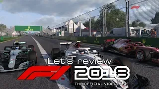 let's review - F1 2018 (PC)