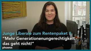 JuLis zum Rentenpaket II: Interview mit Franziska Brandmann (Bundesvorsitz JuLis) | 29.05.24