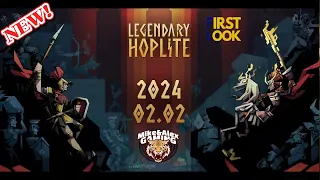 Legendary Hoplite - FIRST LOOK - Gameplay #pc #strategy  #towerdefense #hackandslash  #survival