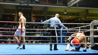 Бой Александр Захожий Zakhozhyi vs. Janjanin KO 2 Round 11 11 2017