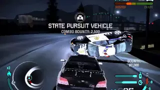 #4. NFS Carbon Subaru WRX Sti   Police Chase Mission Full WINNING