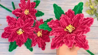 DIY Easy Handmade Flower | How to make Beautiful Flower from Pipe Cleaner, DIY Chenille Wire
