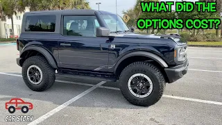 2021 Ford Bronco Big Bend - Our Option Choices - Two Door w/Sasquatch Package