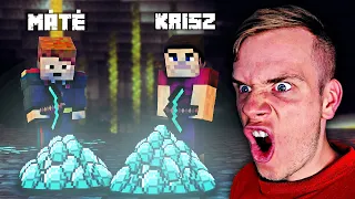 KI TALÁL TÖBB GYÉMÁNTOT?! 💎 | Minecraft Survival - 2. évad #63