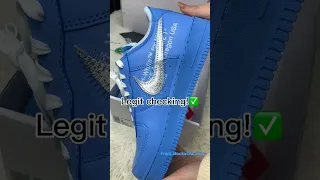 Air Force 1 Low Off-White MCA University Blue