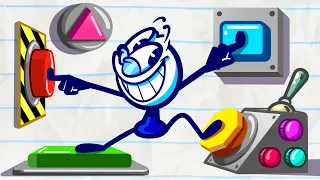 Pencilmate Wants To Play With Friends! | Animated Cartoons | Animated Short Films | Pencilmation