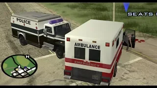 GTA San Andreas - How to do the Paramedic Mission at the very beginning of the game