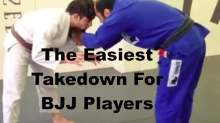 The Easiest Takedown For BJJ Players