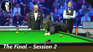 "Full of drama", Doherty| Ronnie O'Sullivan vs Neil Robertson | 2021 Grand Prix Final ‒ S2