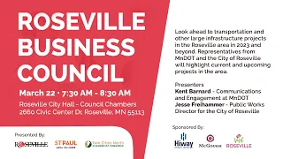 Roseville Business Council - March 22, 2023