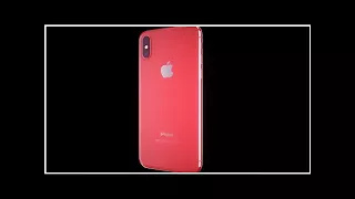 В Сети появилось видео с новым iPhone X красного цвета