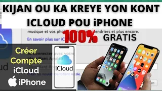 Kijan ou ka kreye yon kont iCloud pou iPhone ak tout aparey Apple