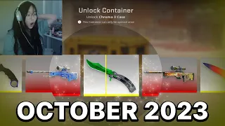 Best Knife Openings Of The Month - October 2023 [CS2]