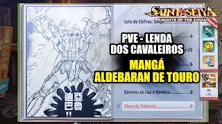 LENDA DOS CAVALEIROS - COMPLETANDO O MANGÁ DO ALDEBARAN DE TOURO - SAINT SEIYA AWAKENING