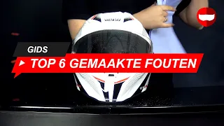 Top 6 gemaakte fouten bij het kopen van je motorhelm - ChampionHelmets.com