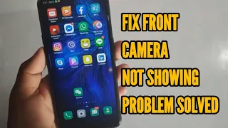 How to Fix Front Camera Not Showing Problem Solved