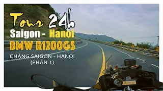 Xuyên Việt trong ngày | Phần 1 | R1200GS | Oxy Vlog #39-1