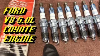 2011-2017 Ford F-150 & Mustang 5.0L Coyote Engine: Spark Plug Replacement Procedure