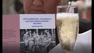 Lotat ja pikkulotat muistelevat - Lotta Svärd 100 -juhlagaalan tunnelmia