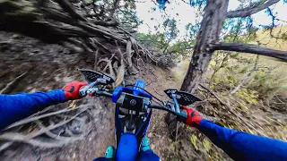 Hard Enduro Pro Line on a YZ250