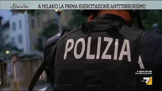 A Milano la prima esercitazione antiterrorismo in caso di attentato con uso di Antrace